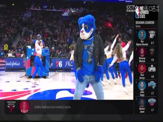 NBA常规赛 公牛VS76人 20231219