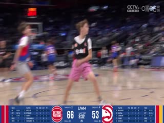 NBA常规赛 老鹰VS活塞 20241109