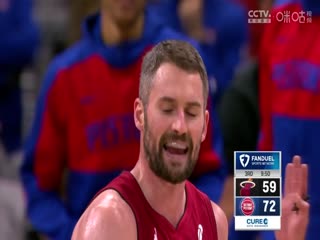 NBA常规赛 热火VS活塞 20241217